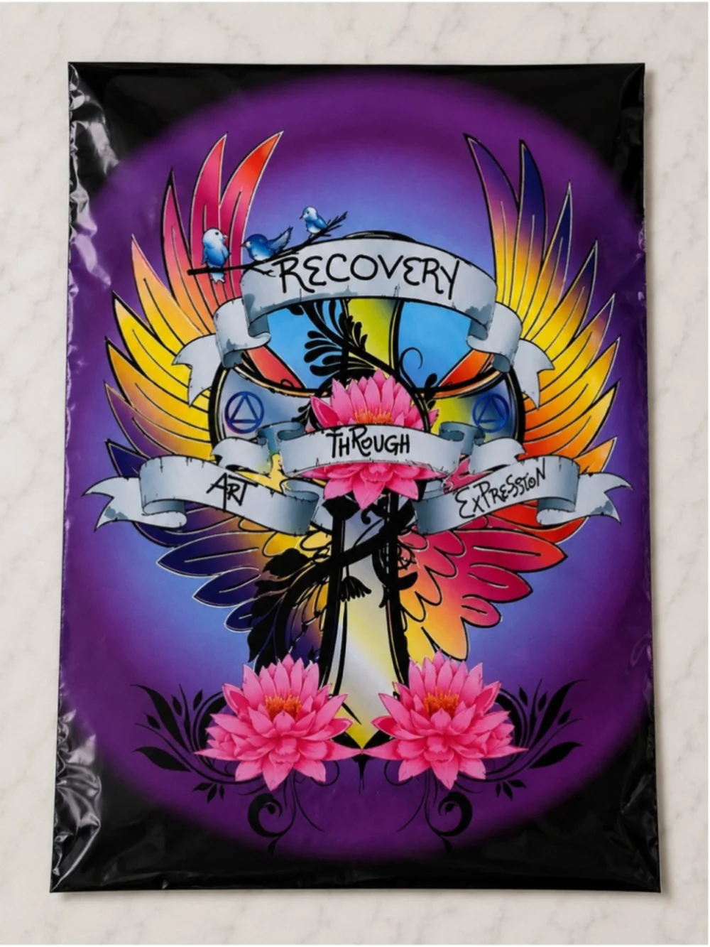 NEW Recovery Tattoo 10” x 13” Poly Mailers – Pack of 10